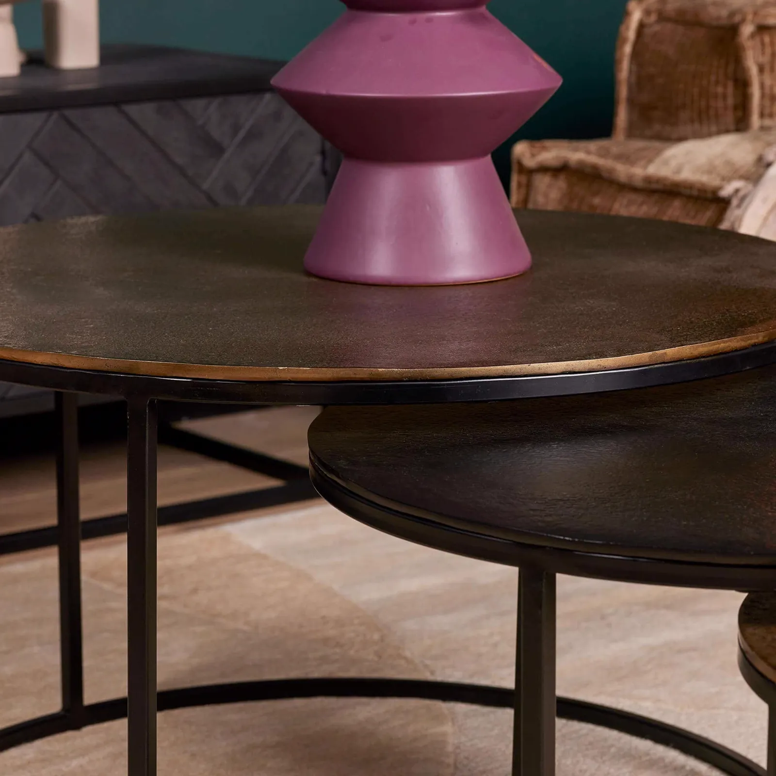 Coffee Table Xaro | 75 cm | Set of 3 - Starfurn