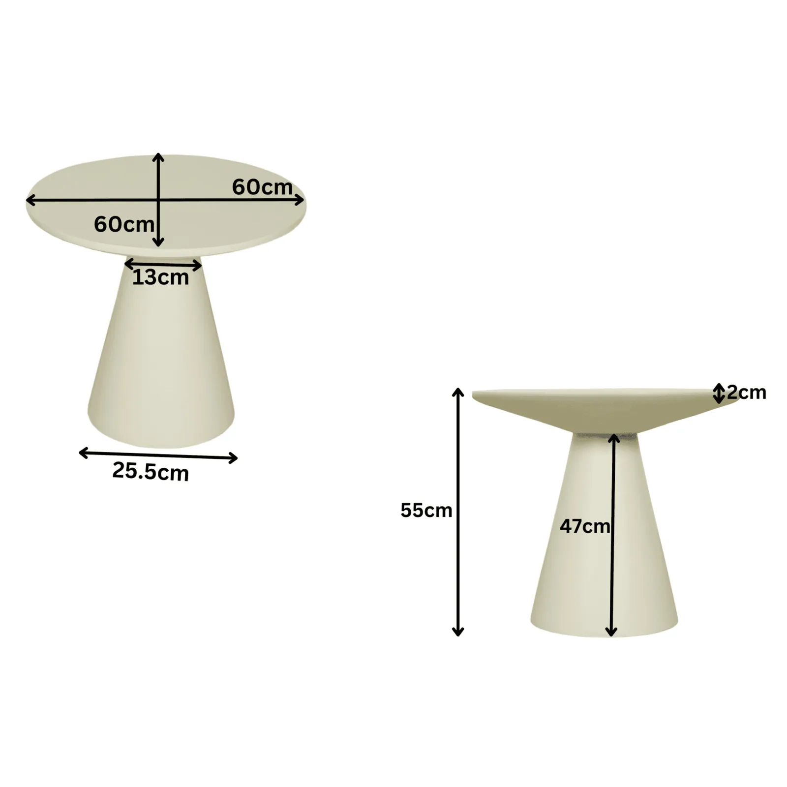Bellis Coffee Table | 60 cm - Starfurn