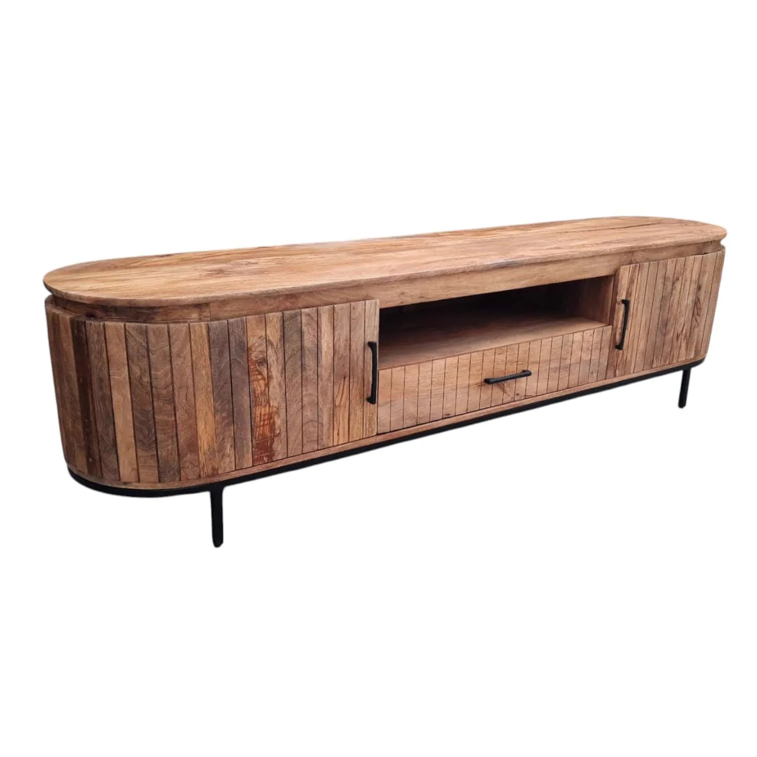 TV Unit Oxford mango wood - Mokana Furniture