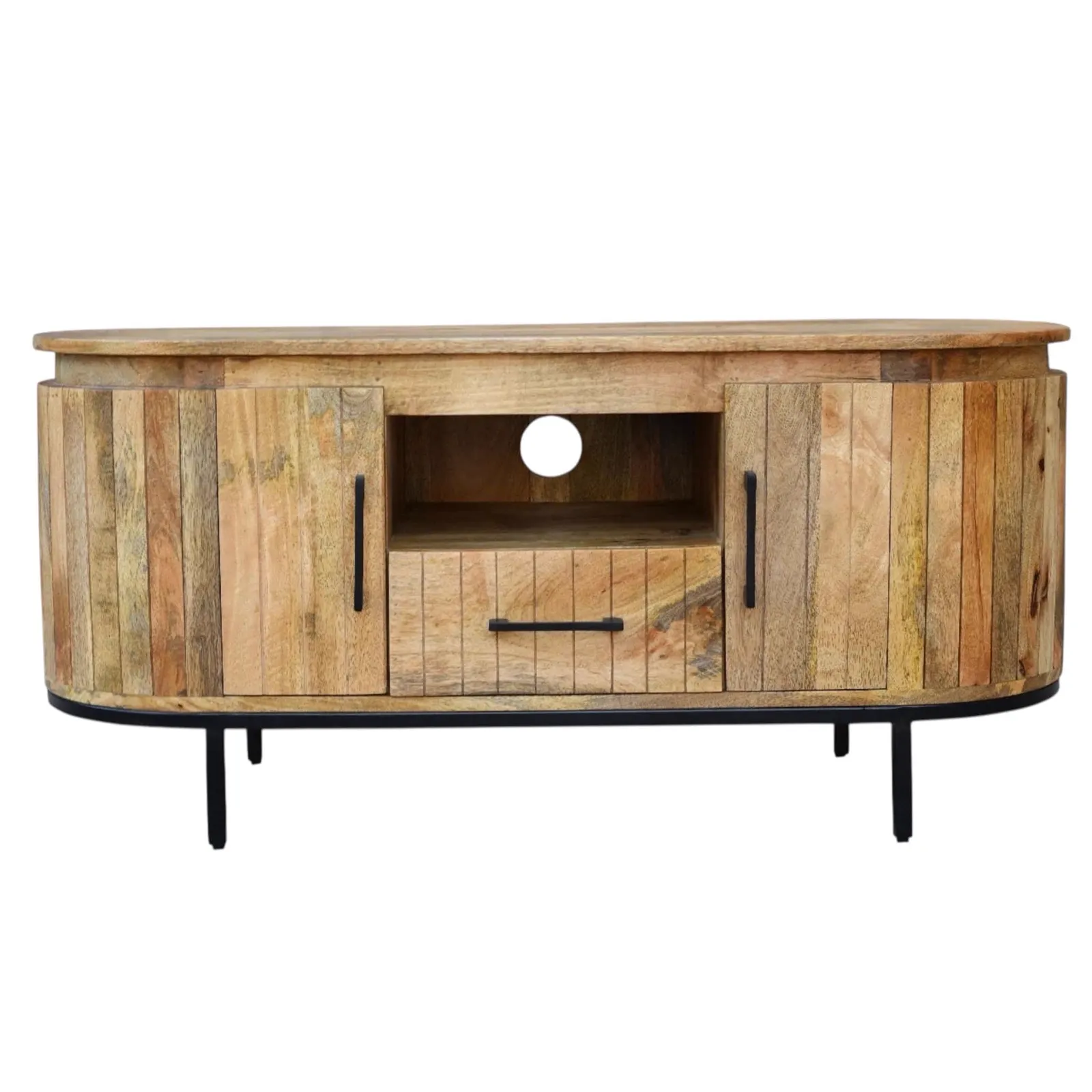 TV Unit Oxford mango wood - Mokana Furniture
