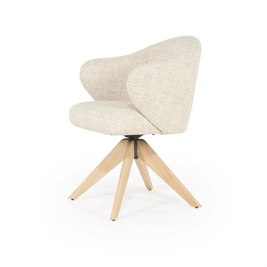 Chair Connor natural - beige Donna - Eleonora