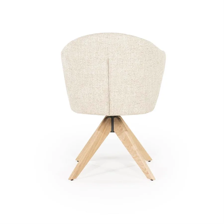Chair Connor natural - beige Donna - Eleonora