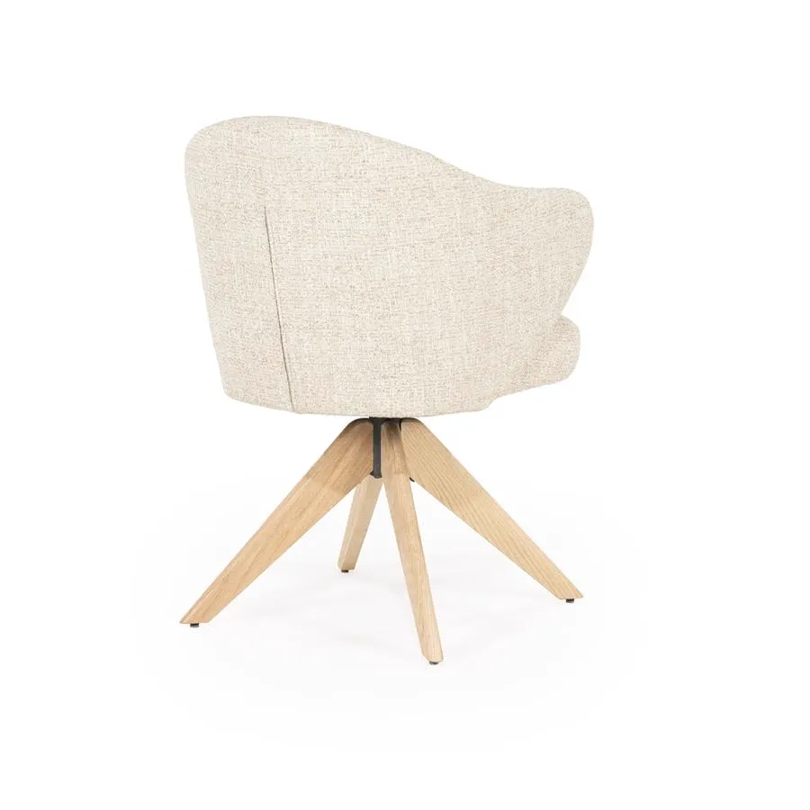 Chair Connor natural - beige Donna - Eleonora