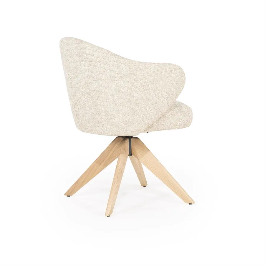 Chair Connor natural - beige Donna - Eleonora