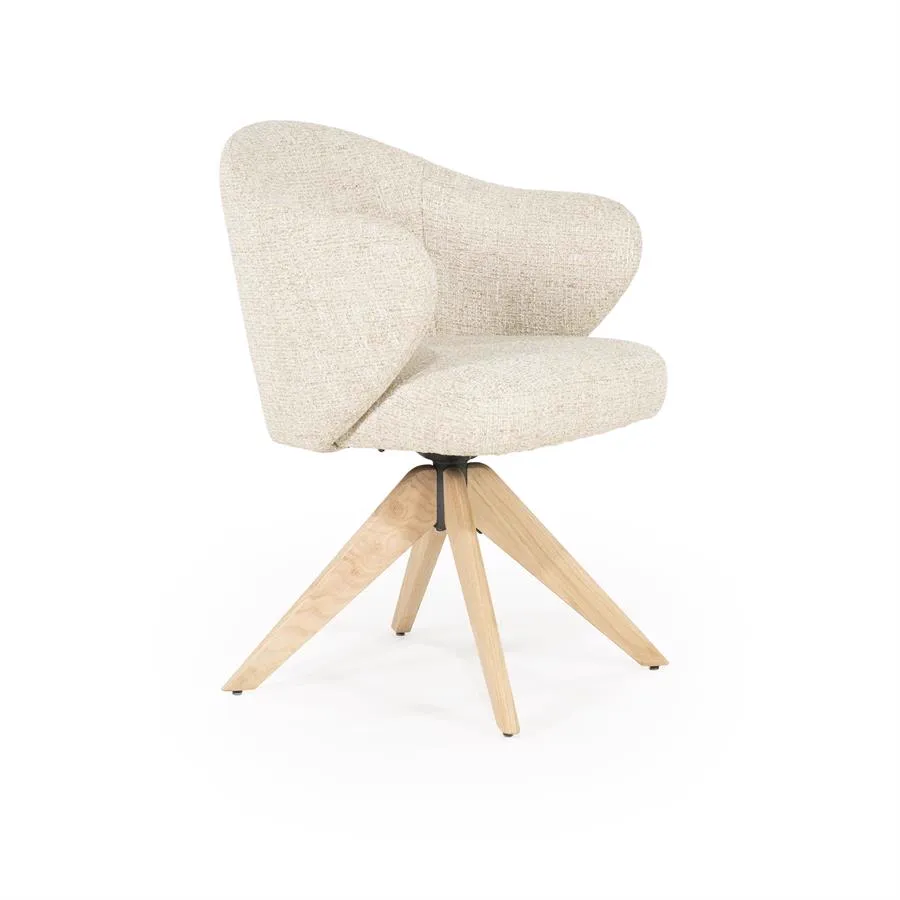 Chair Connor natural - beige Donna - Eleonora