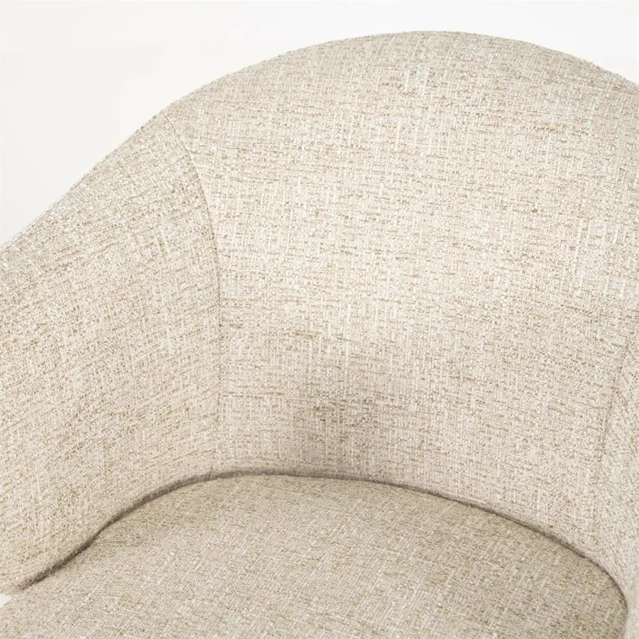 Chair Connor natural - beige Donna - Eleonora