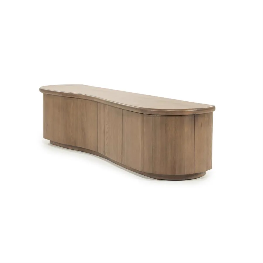 TV unit Josh 180 cm - brown - Eleonora
