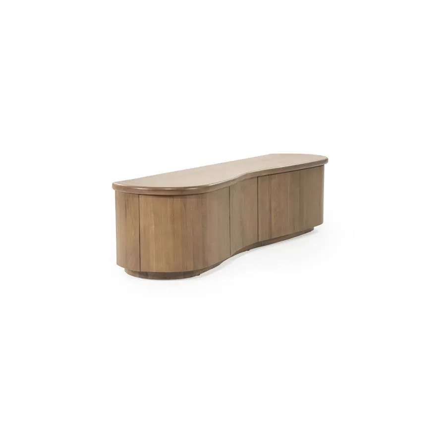 TV unit Josh 180 cm - brown - Eleonora