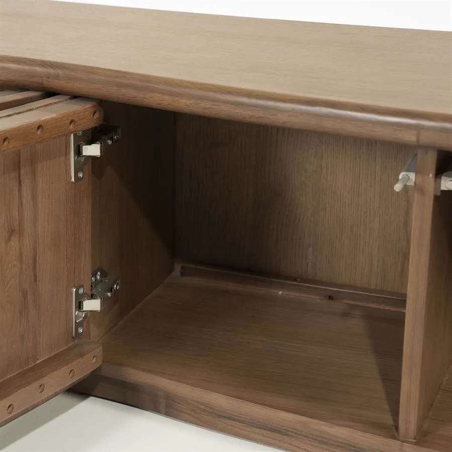 TV unit Josh 180 cm - brown - Eleonora