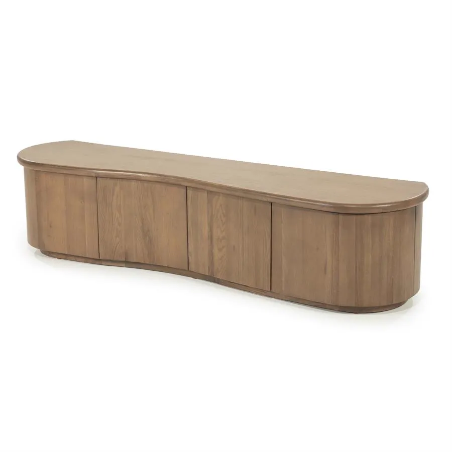 TV unit Josh 180 cm - brown - Eleonora