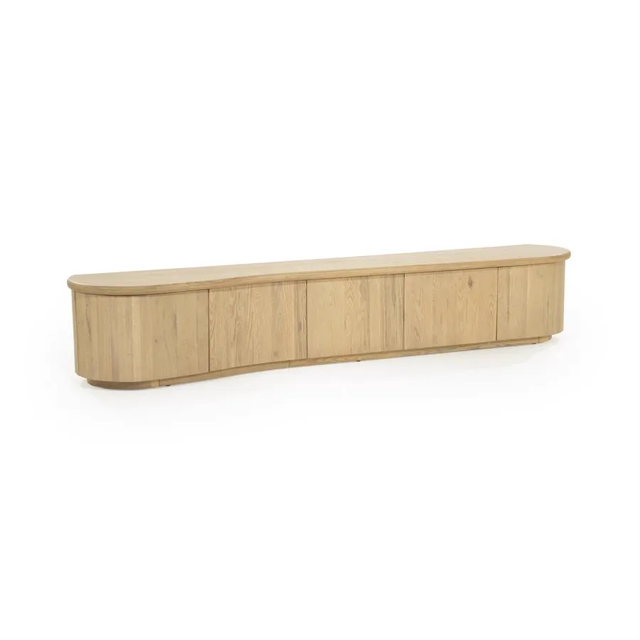TV unit Josh 240 cm - natural - Eleonora