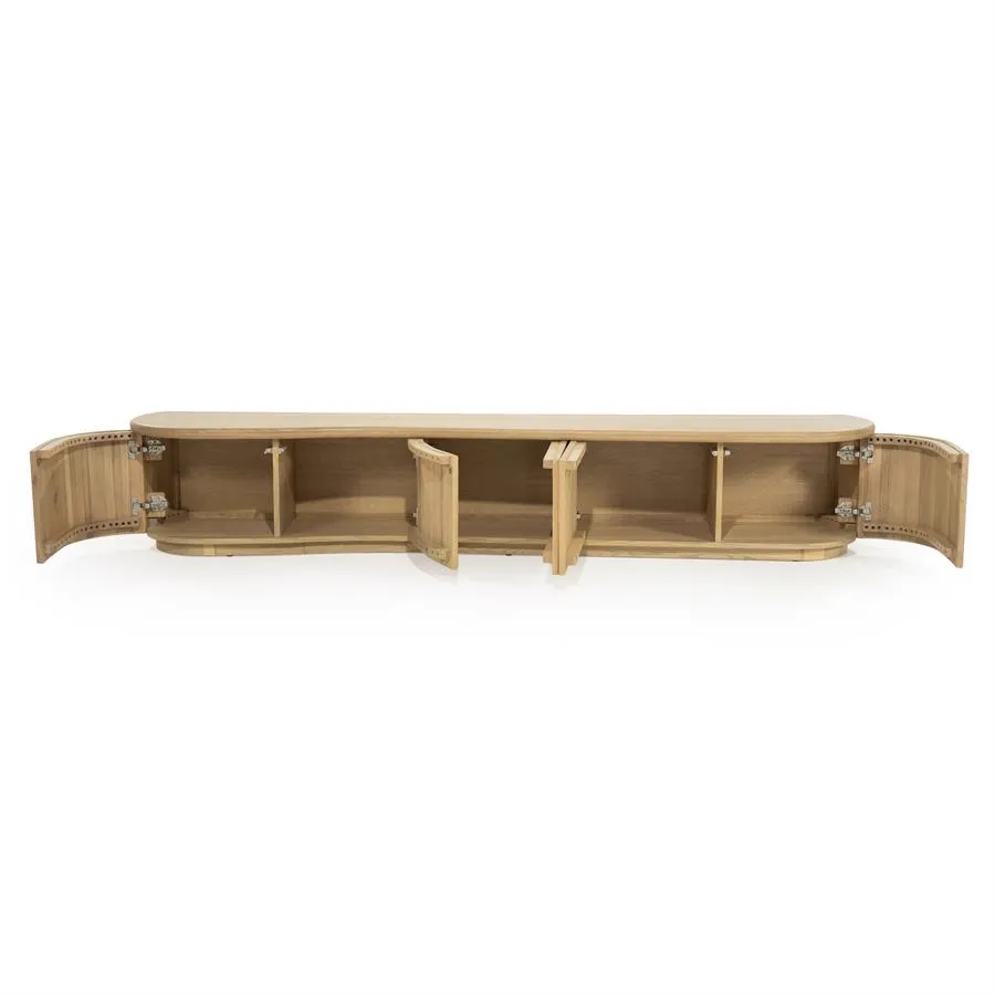 TV unit Josh 240 cm - natural - Eleonora