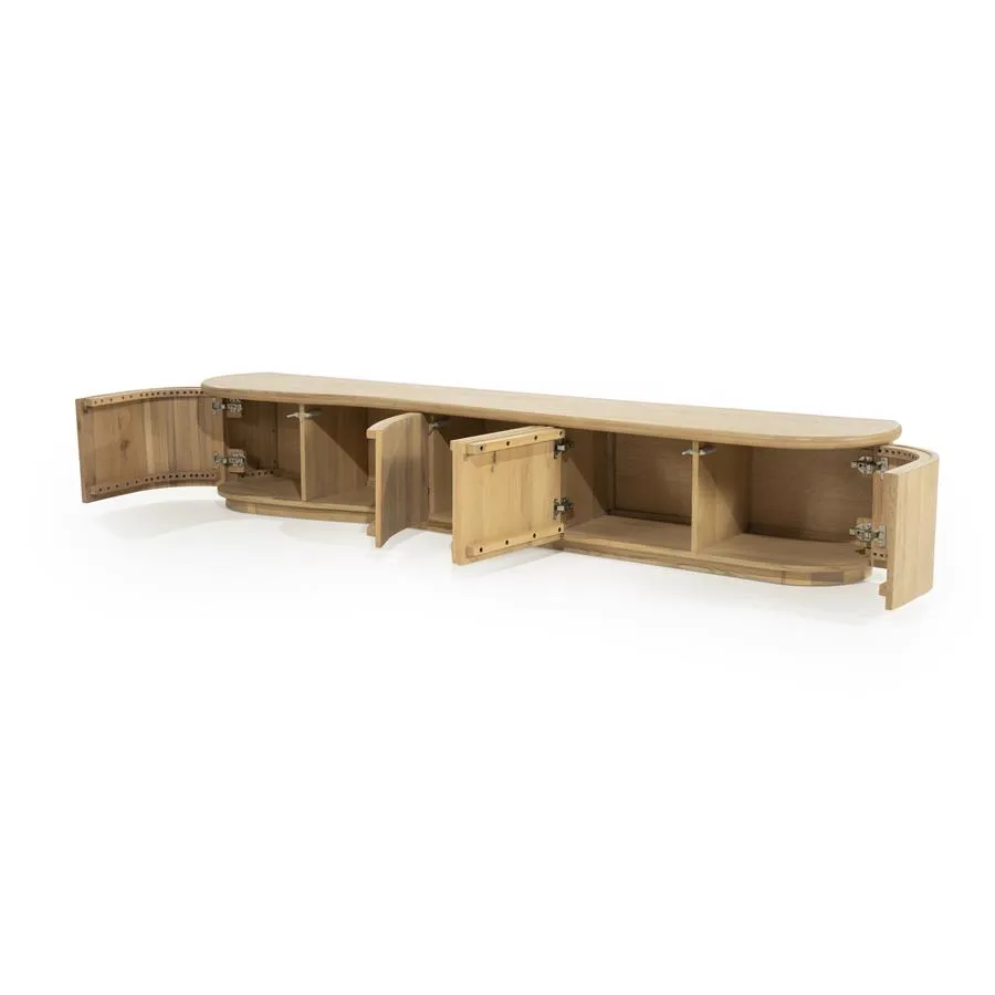 TV unit Josh 240 cm - natural - Eleonora