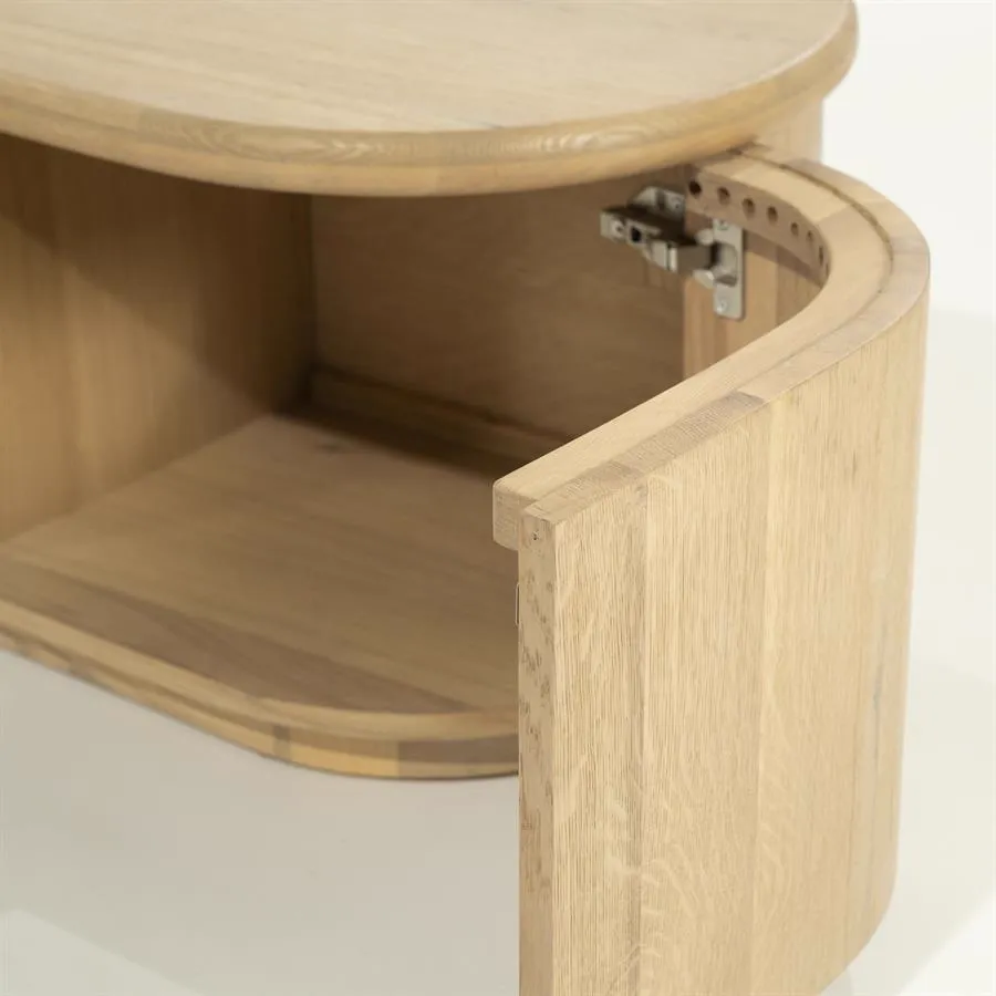 TV unit Josh 240 cm - natural - Eleonora