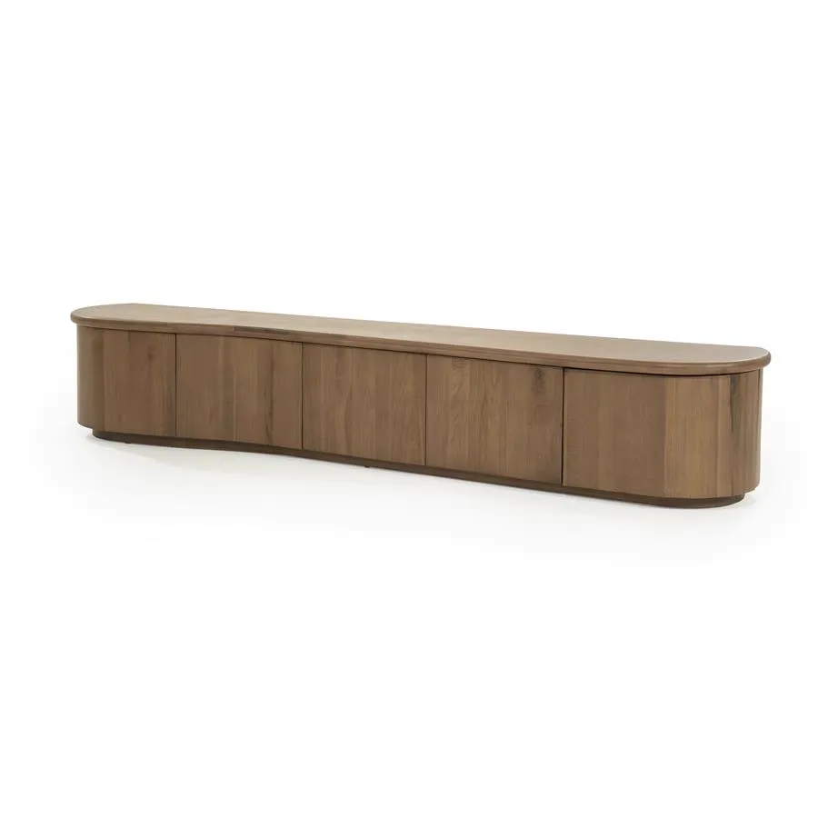 TV unit Josh 240 cm - brown - Eleonora