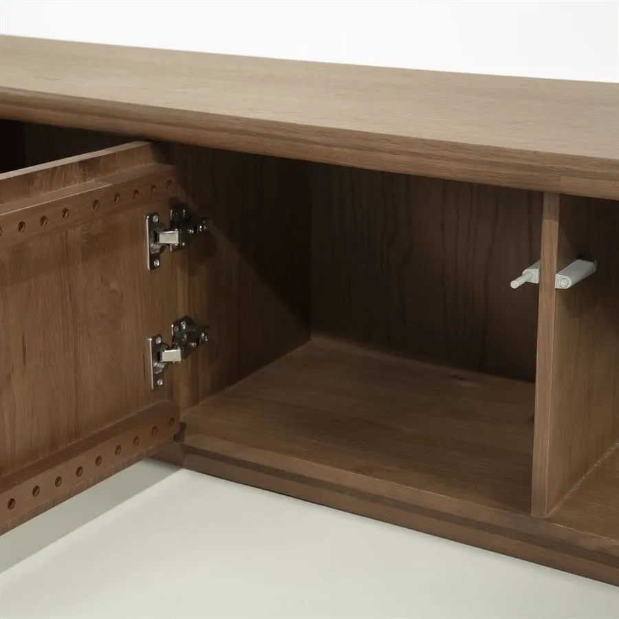 TV unit Josh 240 cm - brown - Eleonora