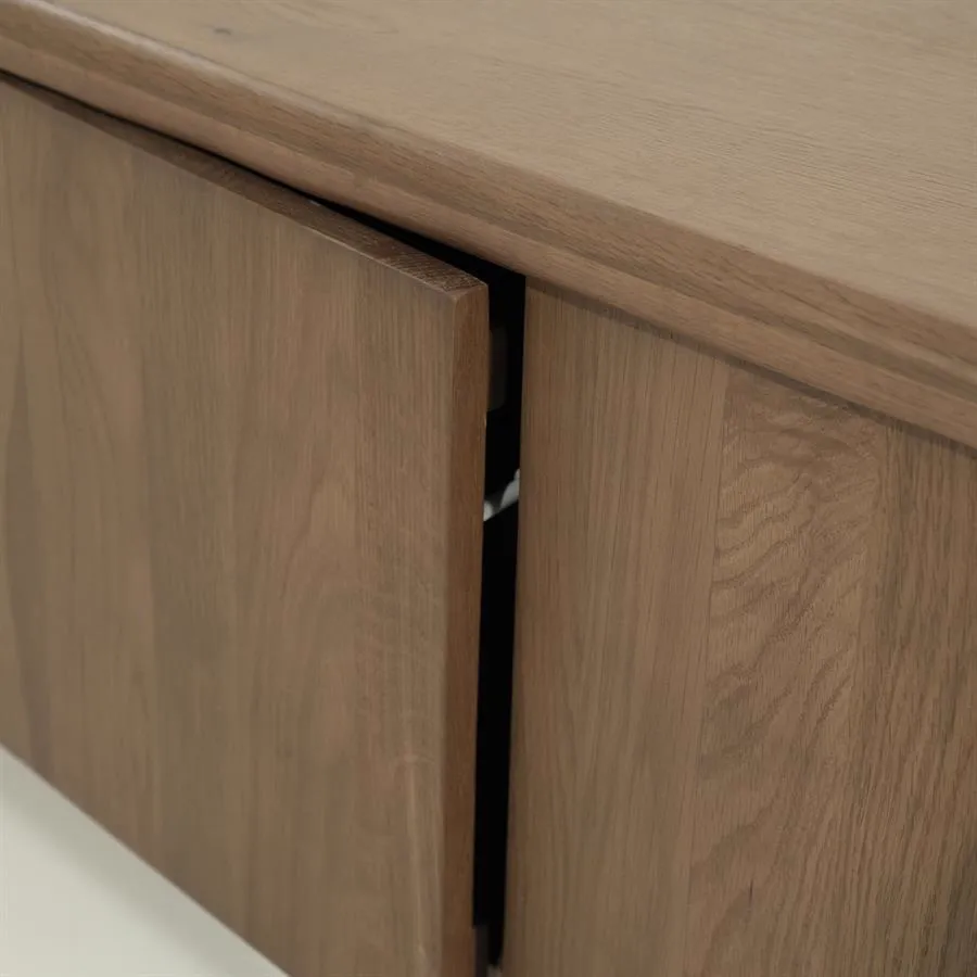 TV unit Josh 240 cm - brown - Eleonora