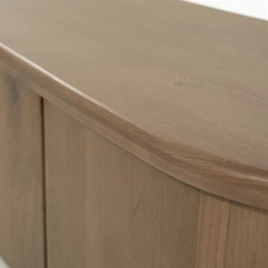 TV unit Josh 240 cm - brown - Eleonora