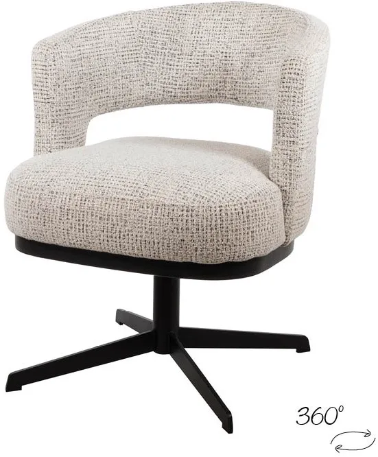 Bruce Dining Chair Swivel Base 360 - MySons