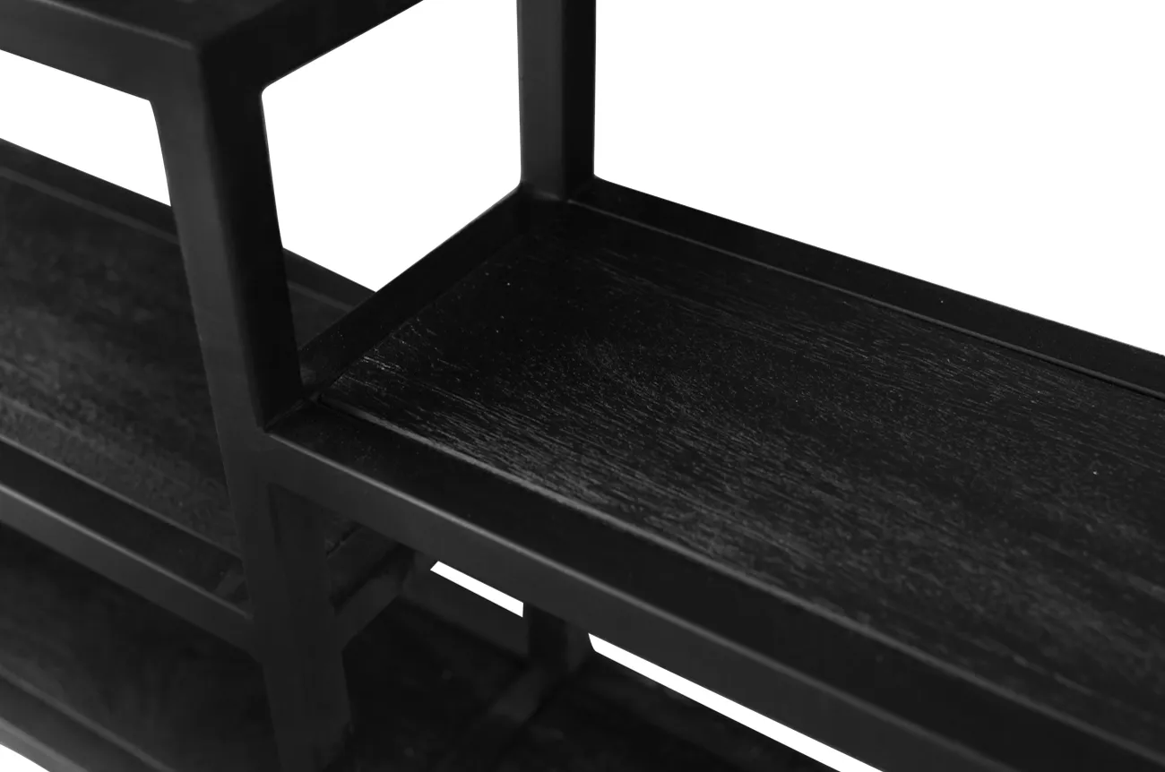 Wandregal San Pedro XL schwarz, von Mokana Furniture, Detailfoto 2
