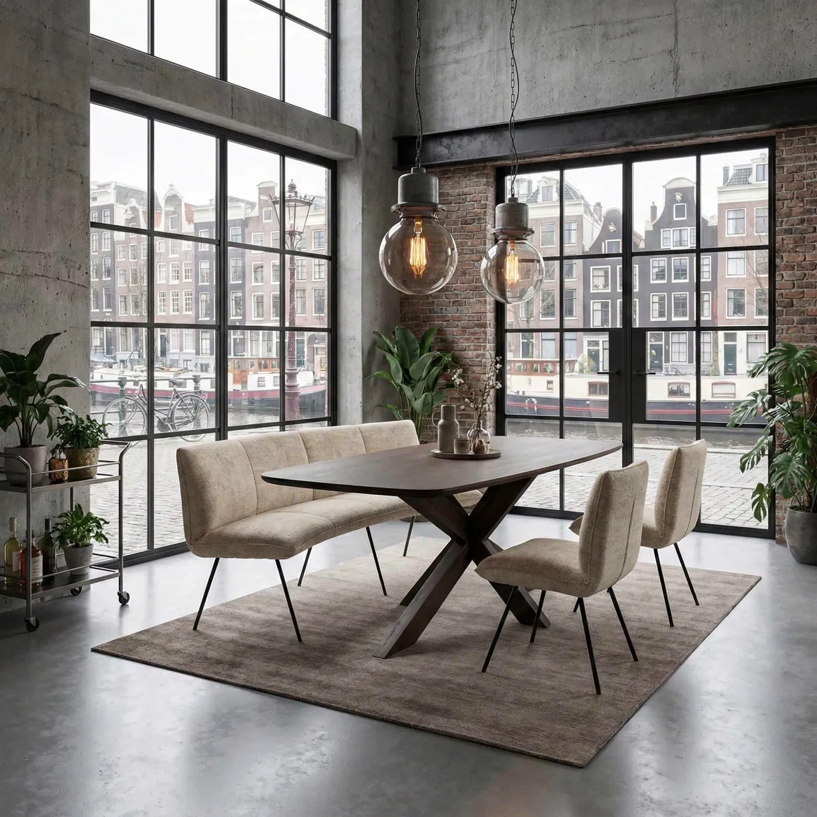 Dining Bench Simba Oval - HE design, foto 2