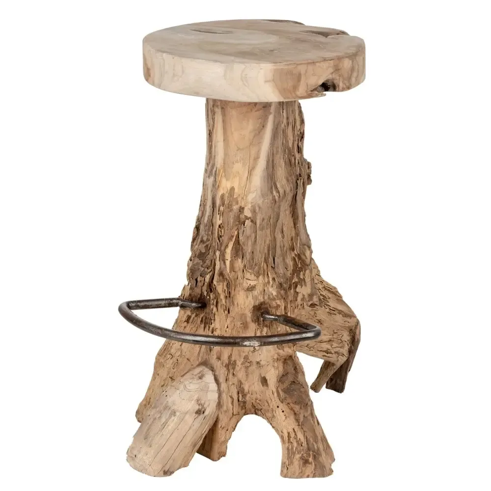 Yomi Tree Trunk Bar Stool - World of Brosi