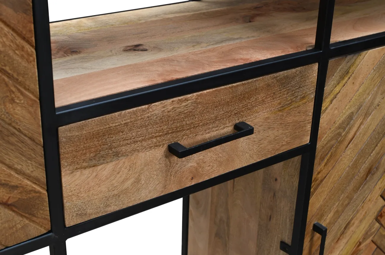 Utah Cabinet natural XXL - Mokana Furniture