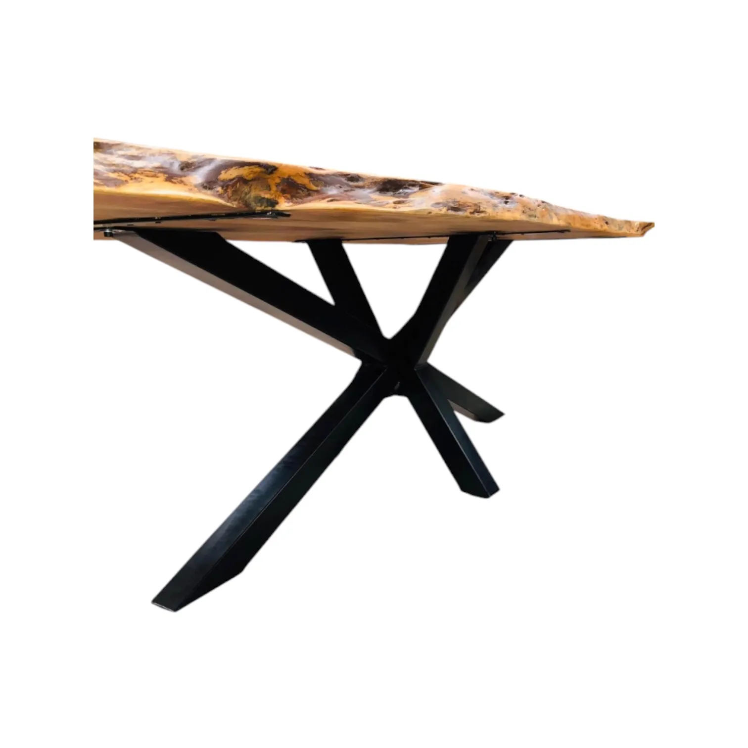 Living Edge tree trunk table 220cm - Mokana Furniture