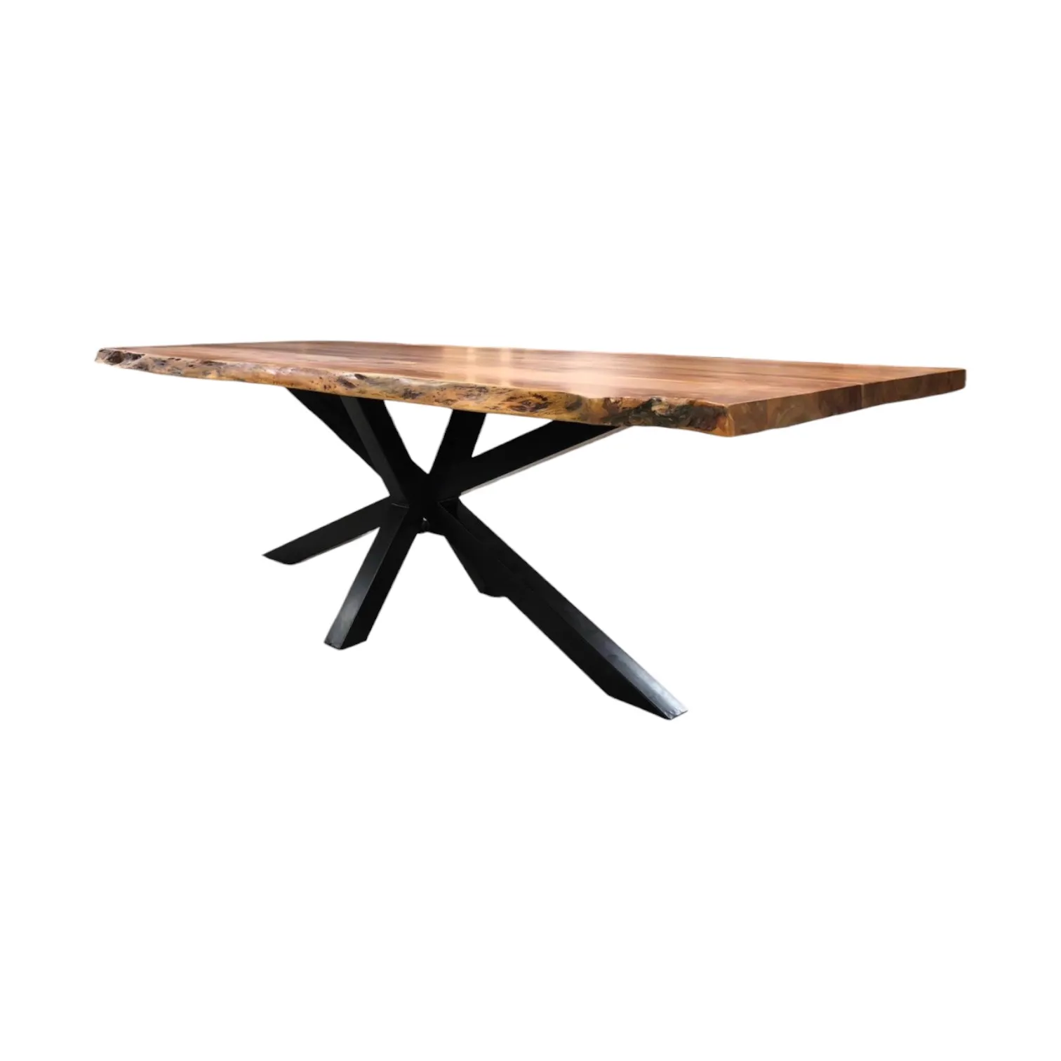 Living Edge tree trunk table 220cm - Mokana Furniture