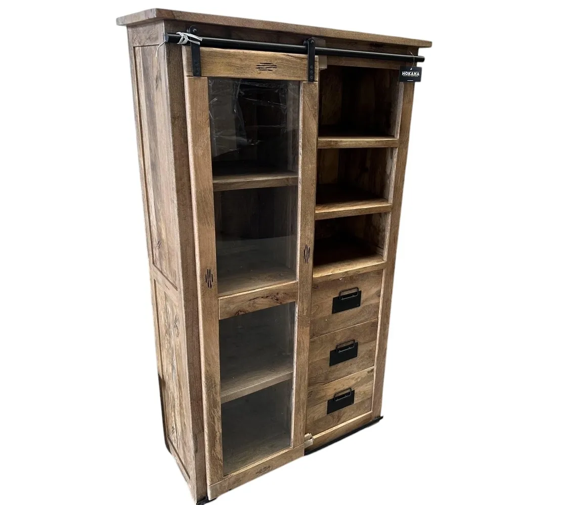 Wall cabinet Works glass - Mokana Furniture
