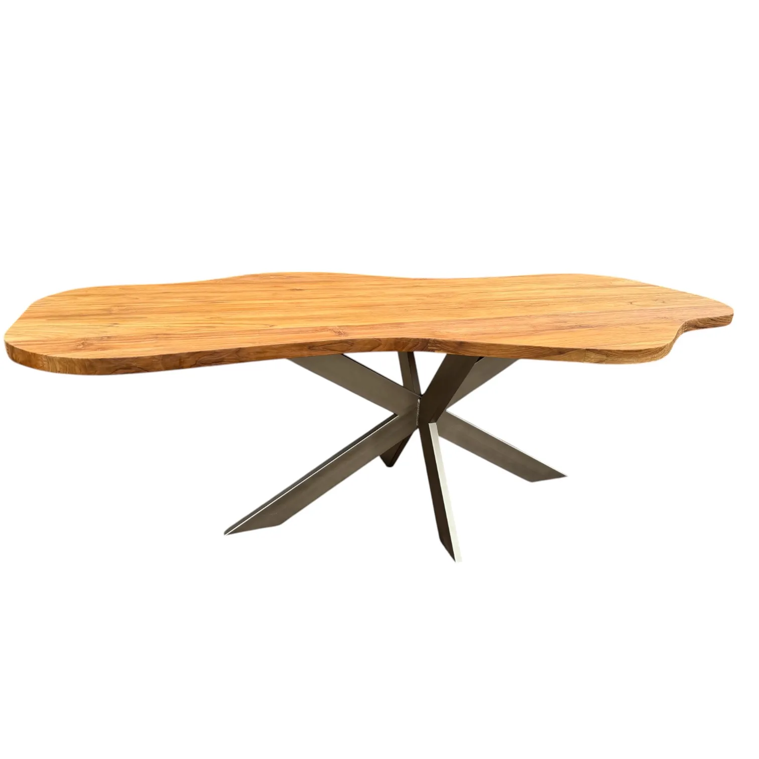 Organic teak dining table - World of Brosi