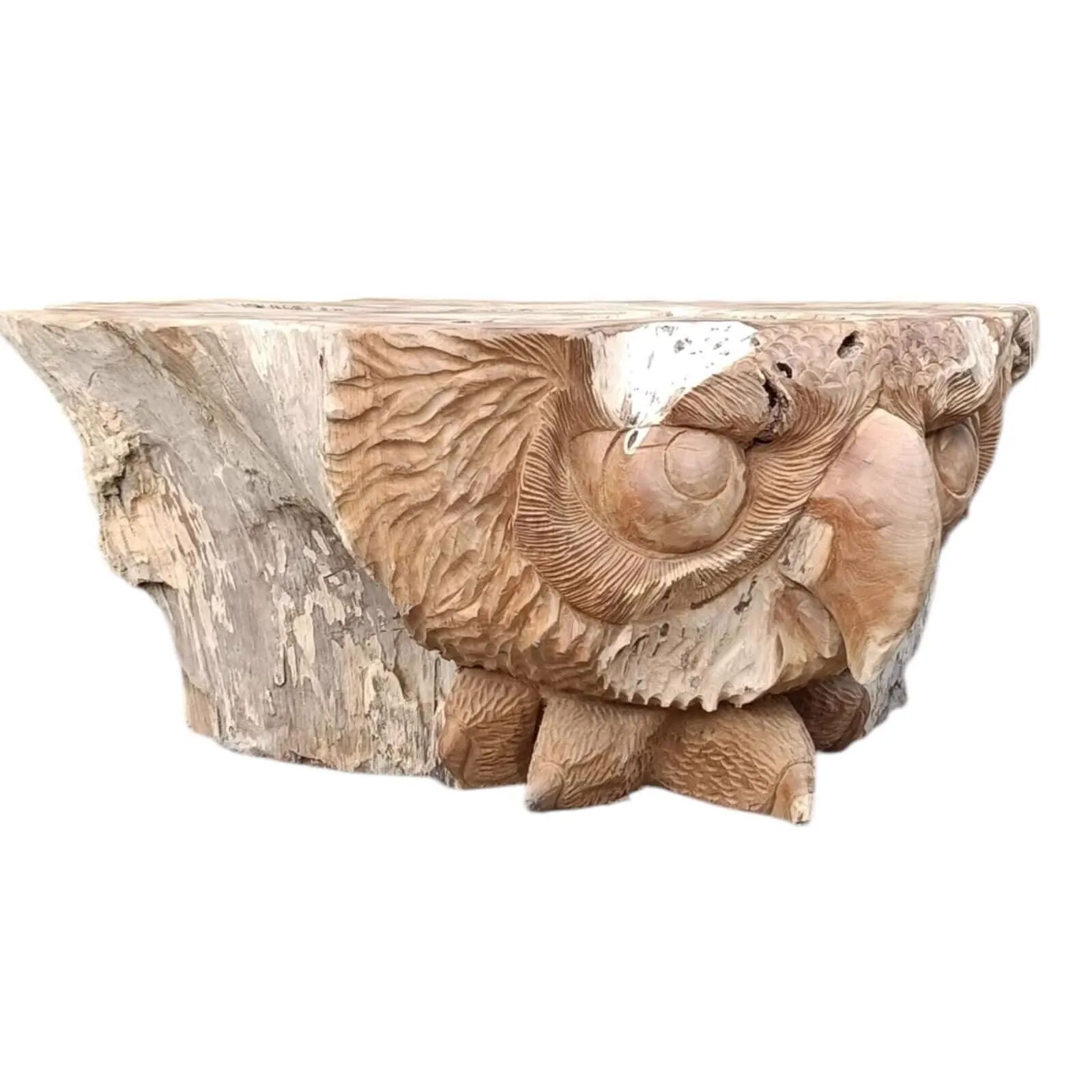 Owl Teak Unique Coffee Table - World of Brosi