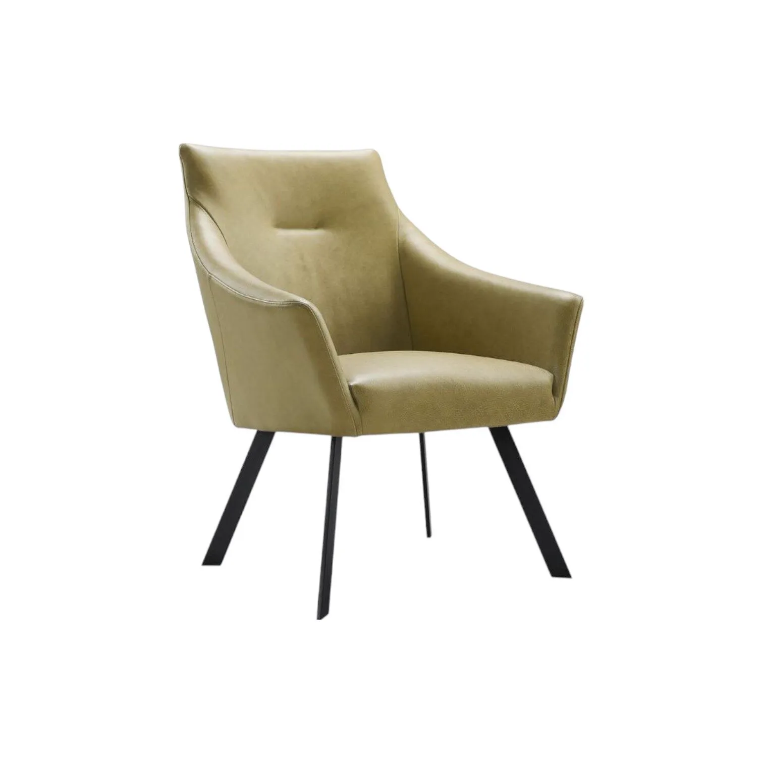 Sessel Nice von Class Design auf weißem Hintergrund, schräg von vorne fotografiert