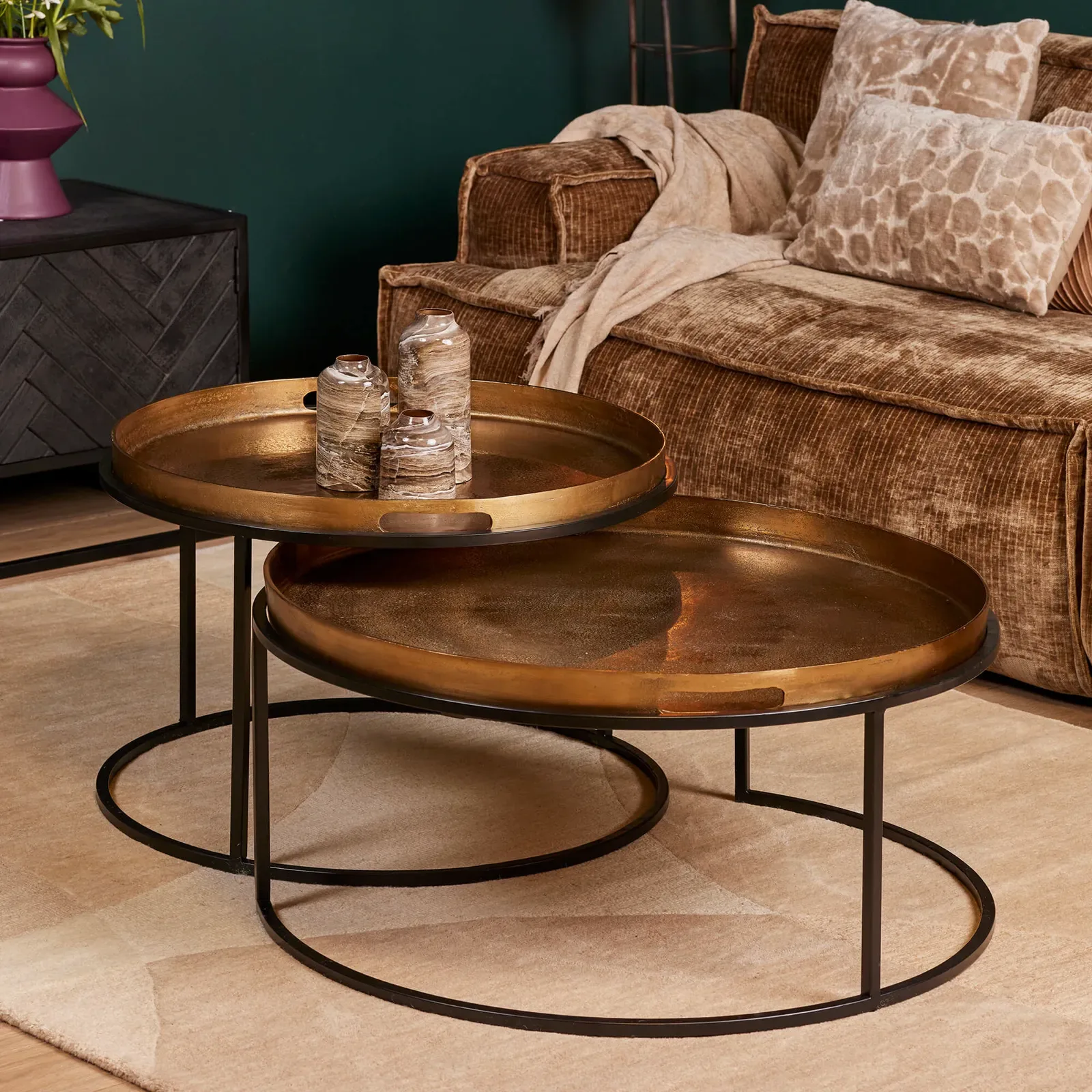 Coffee Table Puck | 78 cm | Set of 2 - Starfurn