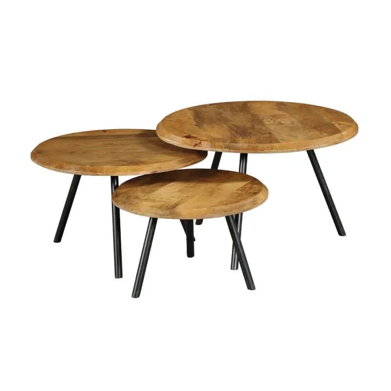 Coffee Table Ohio | 70 cm | set of 3 - Starfurn