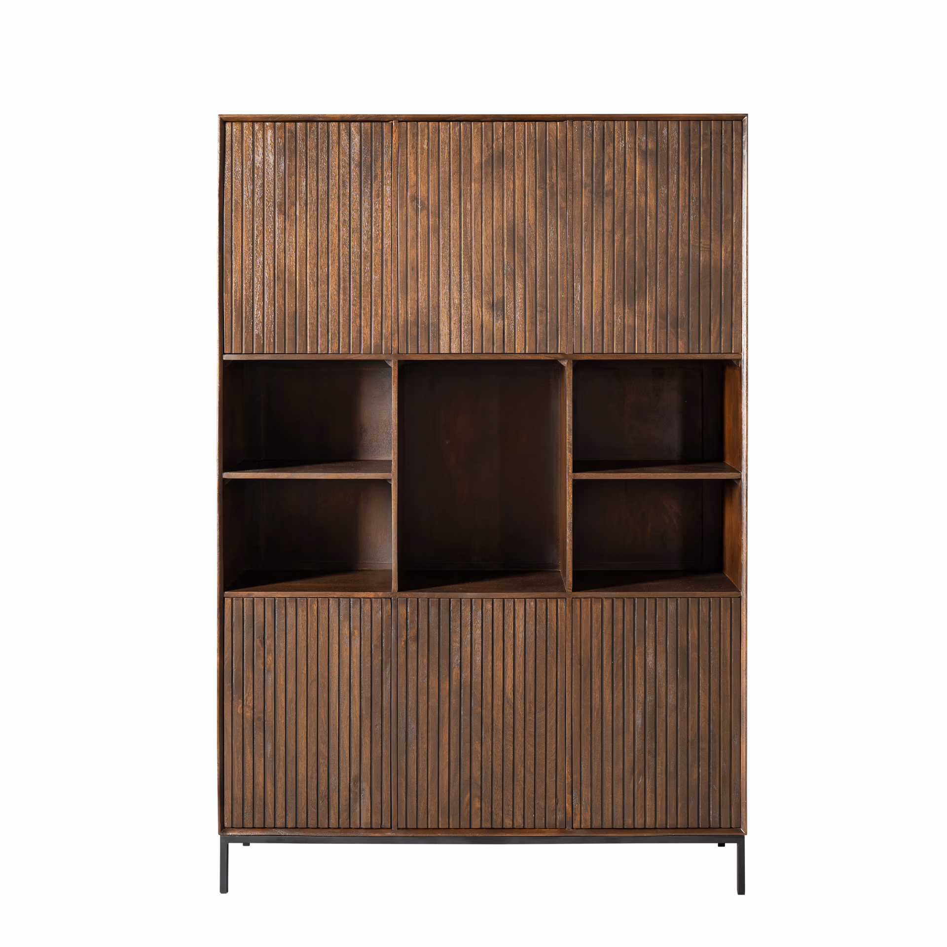Shelf Cabinet Madison XL Brown | 135 cm - Starfurn