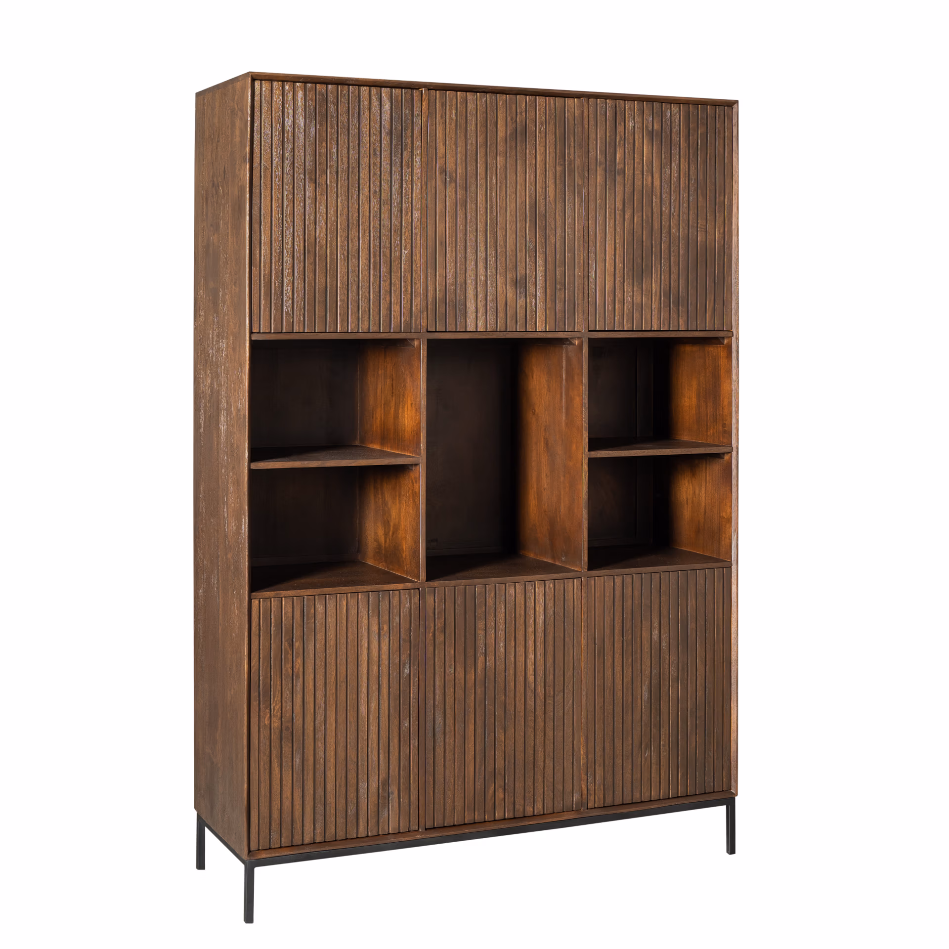 Shelf Cabinet Madison XL Brown | 135 cm - Starfurn