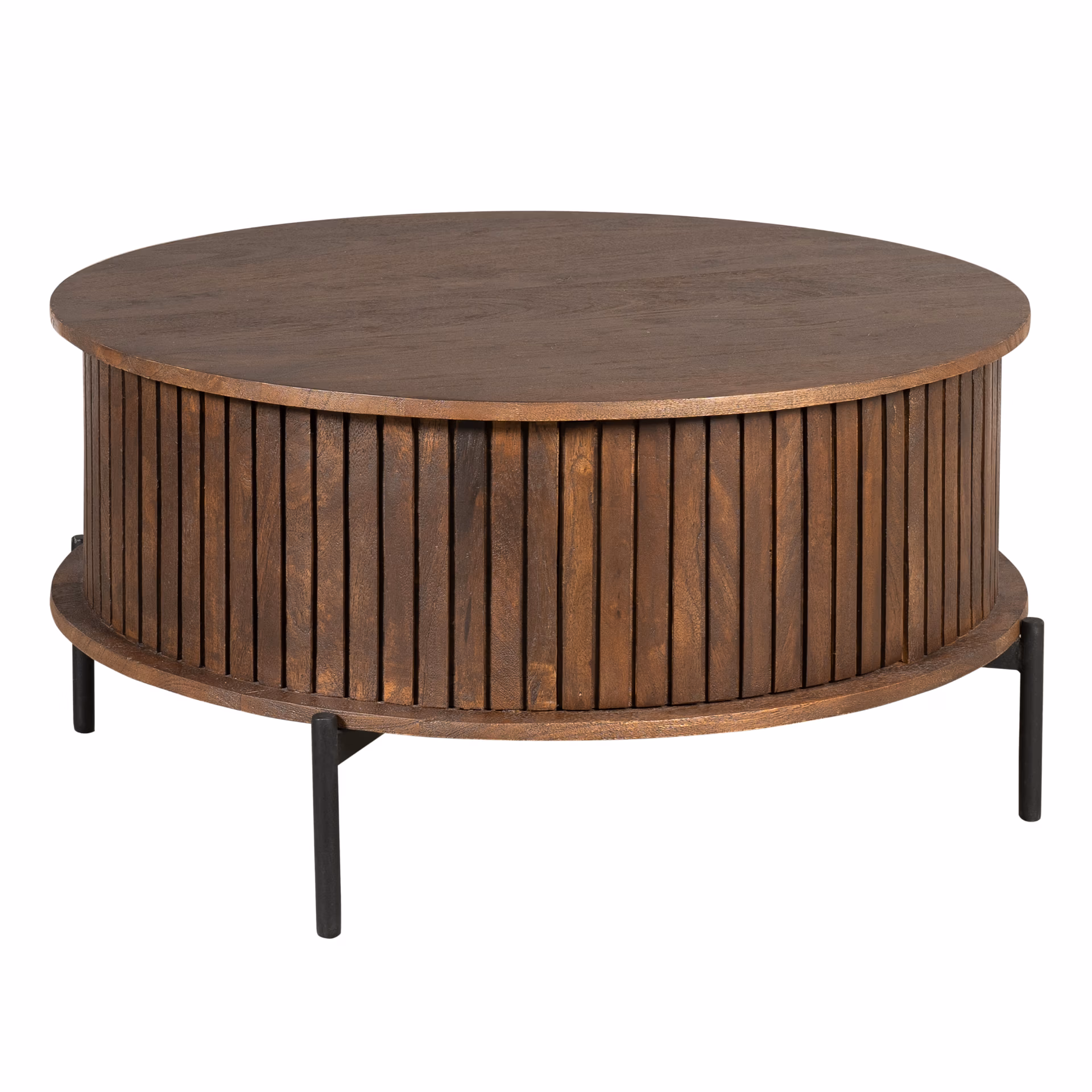 Coffee Table Madison Brown | 80 cm | Round - Starfurn