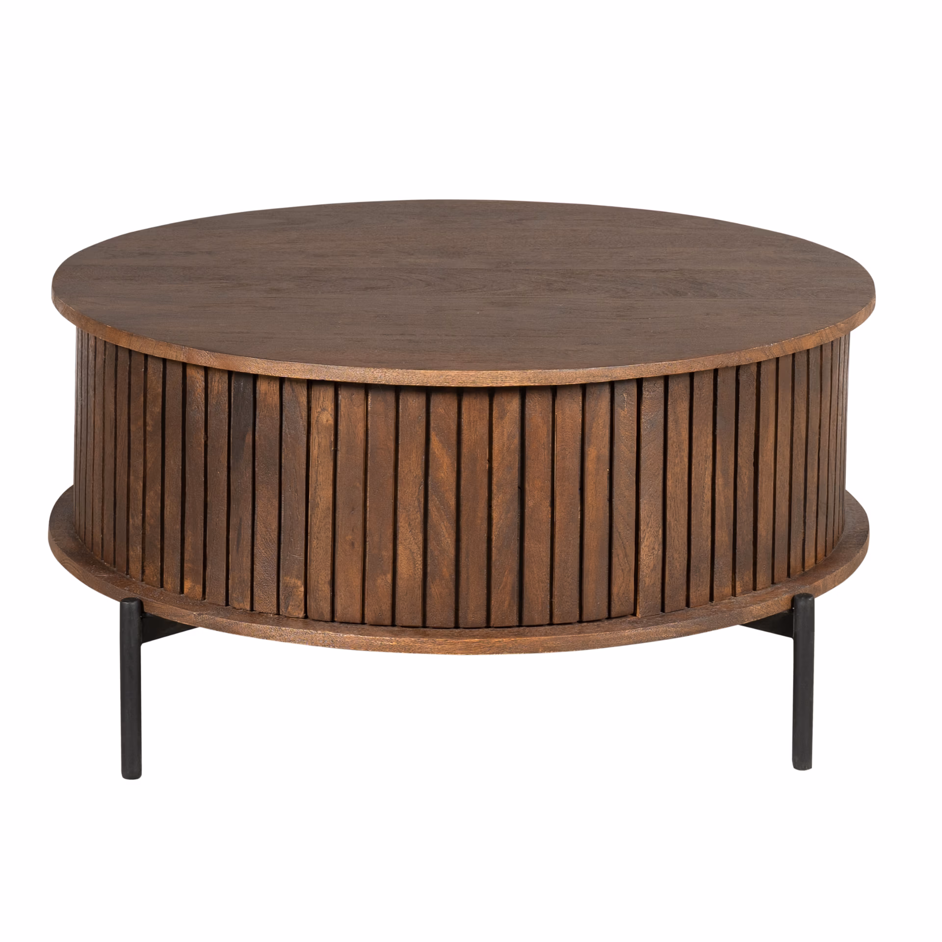 Coffee Table Madison Brown | 80 cm | Round - Starfurn