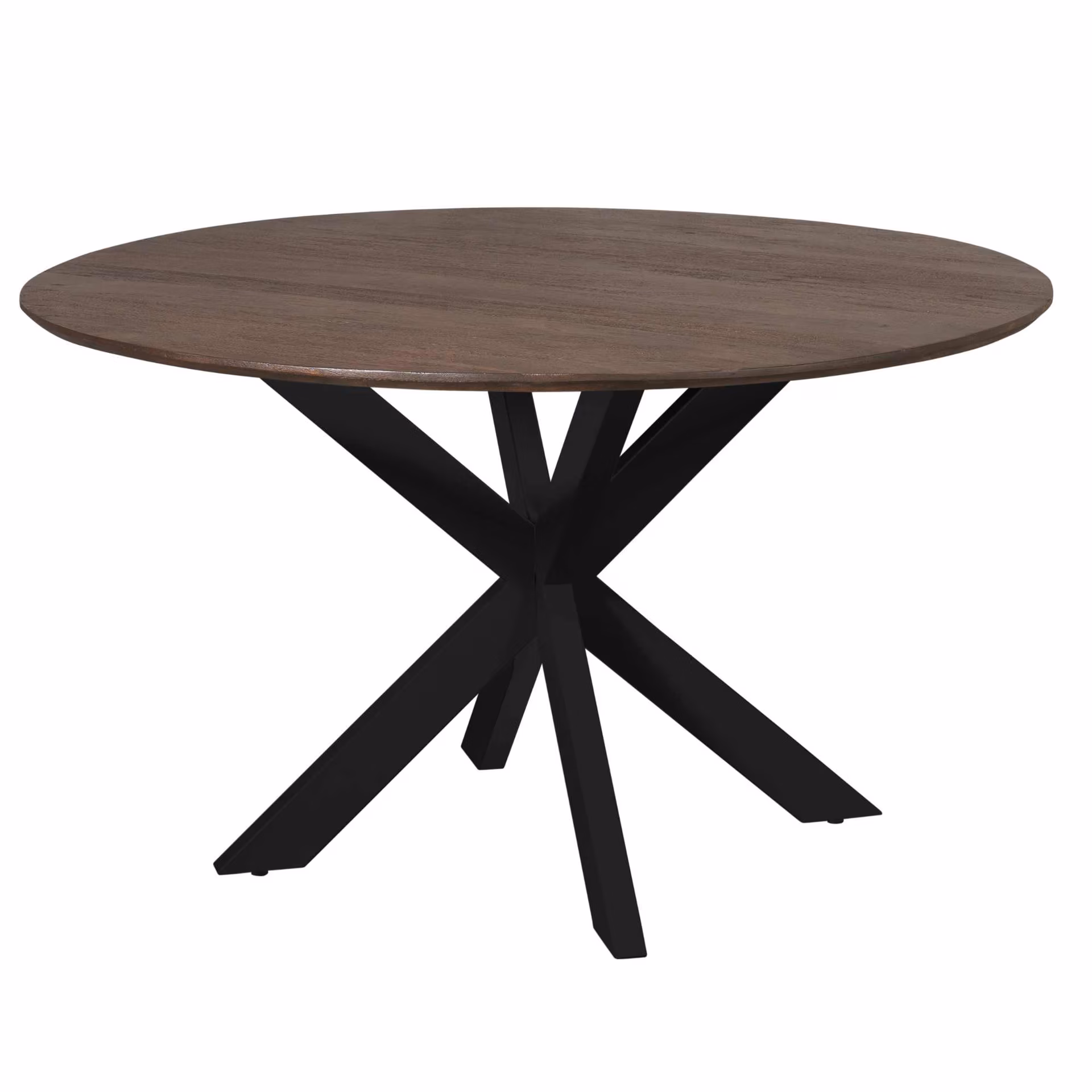 Dining Table Madison Brown | 150 cm | Leg Black - Starfurn