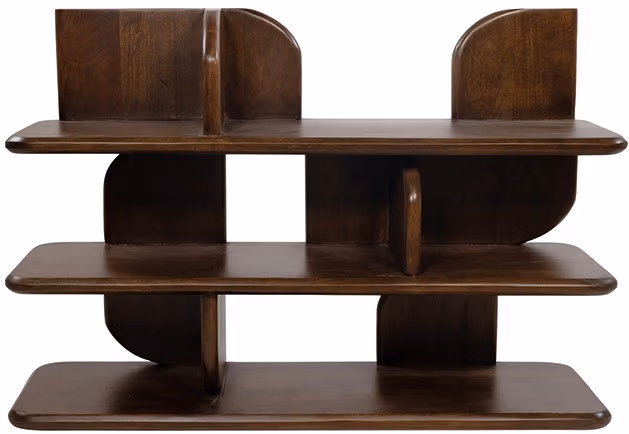 Oregano wall shelf brown mango wood - MySons