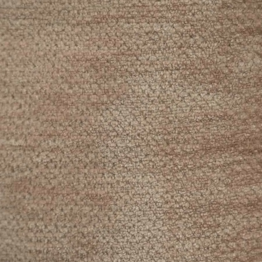 Detailaufnahme des beigefarbenen Stoffes der Bank Nook, mit sichtbarer Textur und Webart - By-Boo