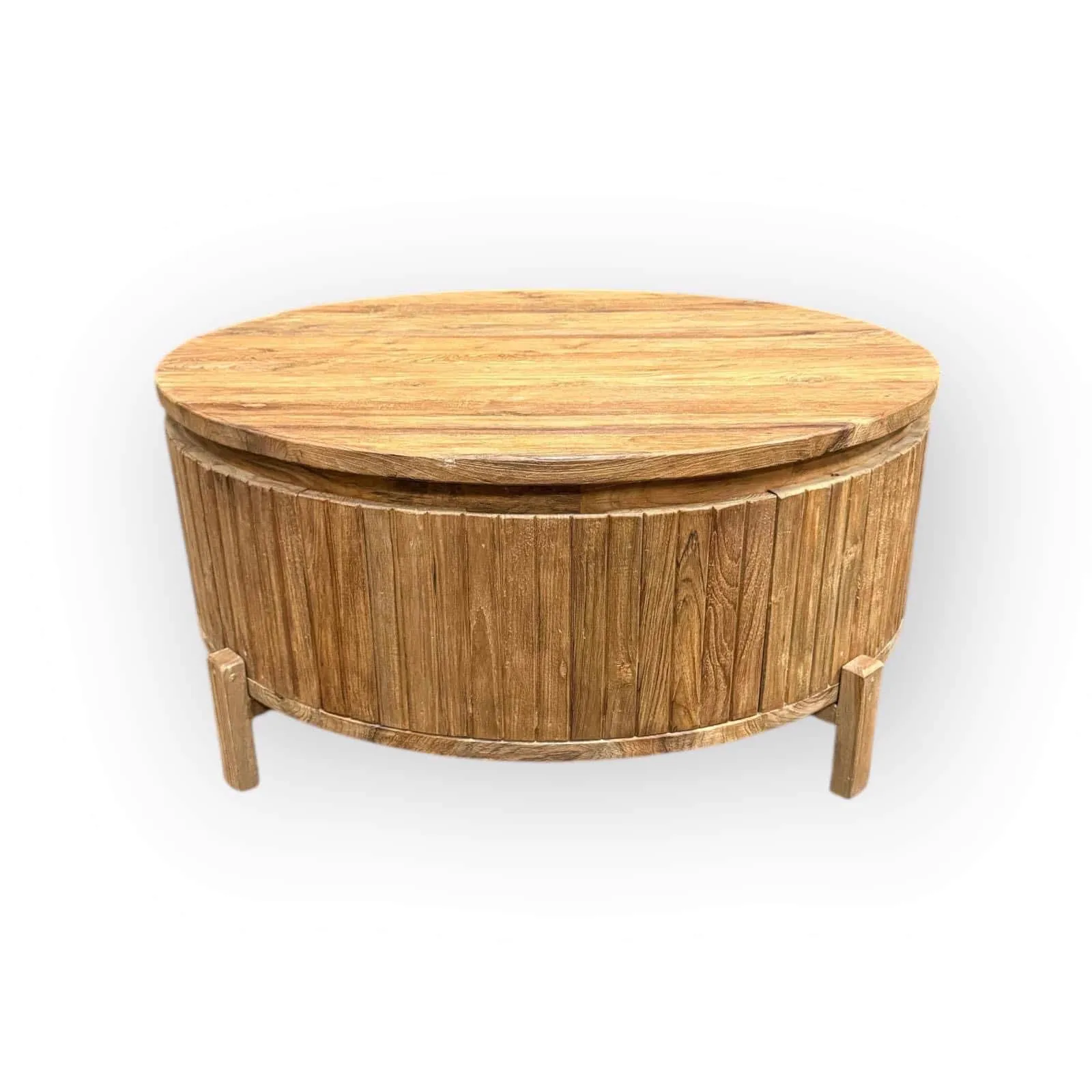 Coffee table Cortese teak round - World of Brosi