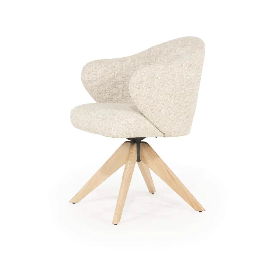 Chair Connor natural - beige Donna - Eleonora