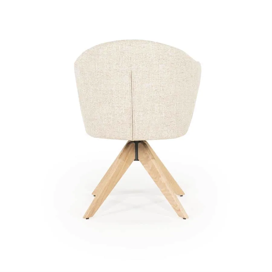 Chair Connor natural - beige Donna - Eleonora