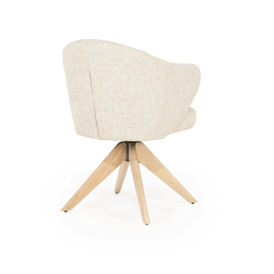 Chair Connor natural - beige Donna - Eleonora