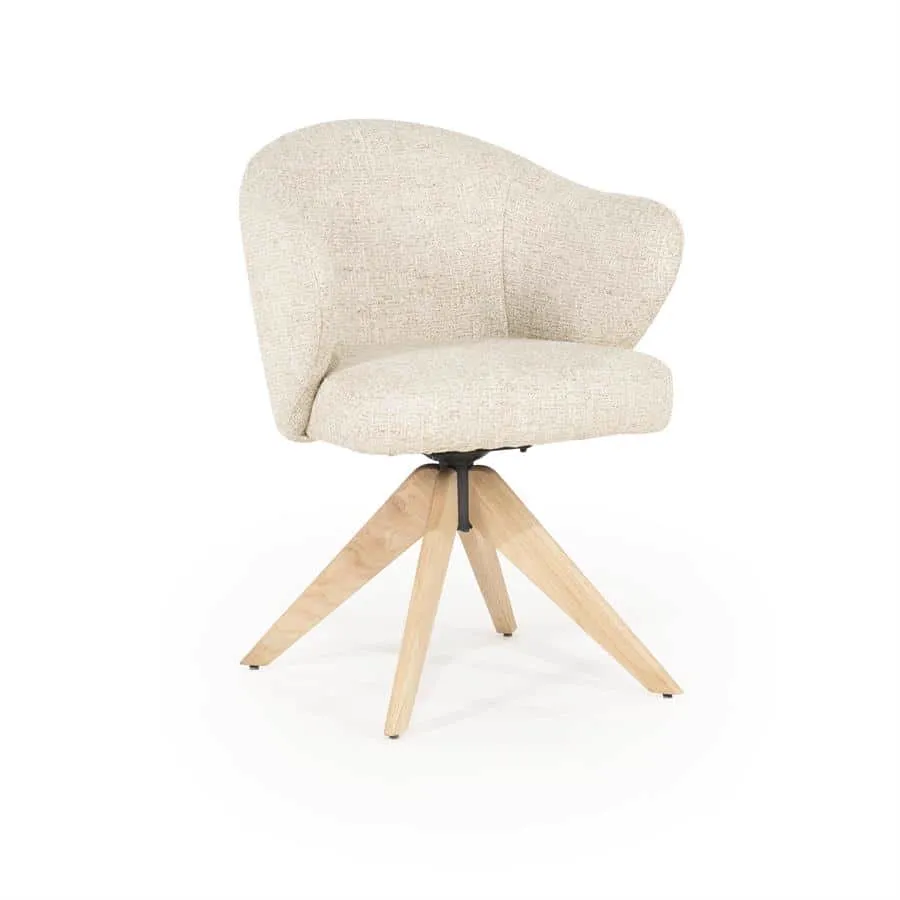 Chair Connor natural - beige Donna - Eleonora