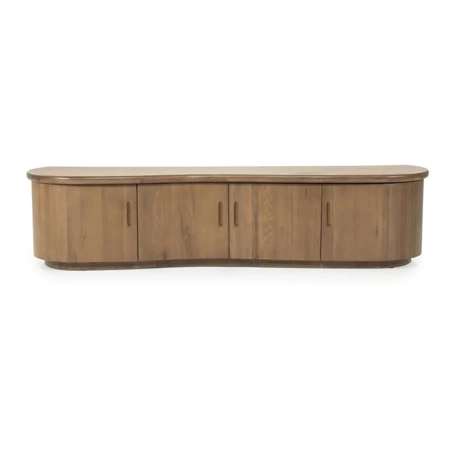 TV unit Josh 180 cm - brown - Eleonora