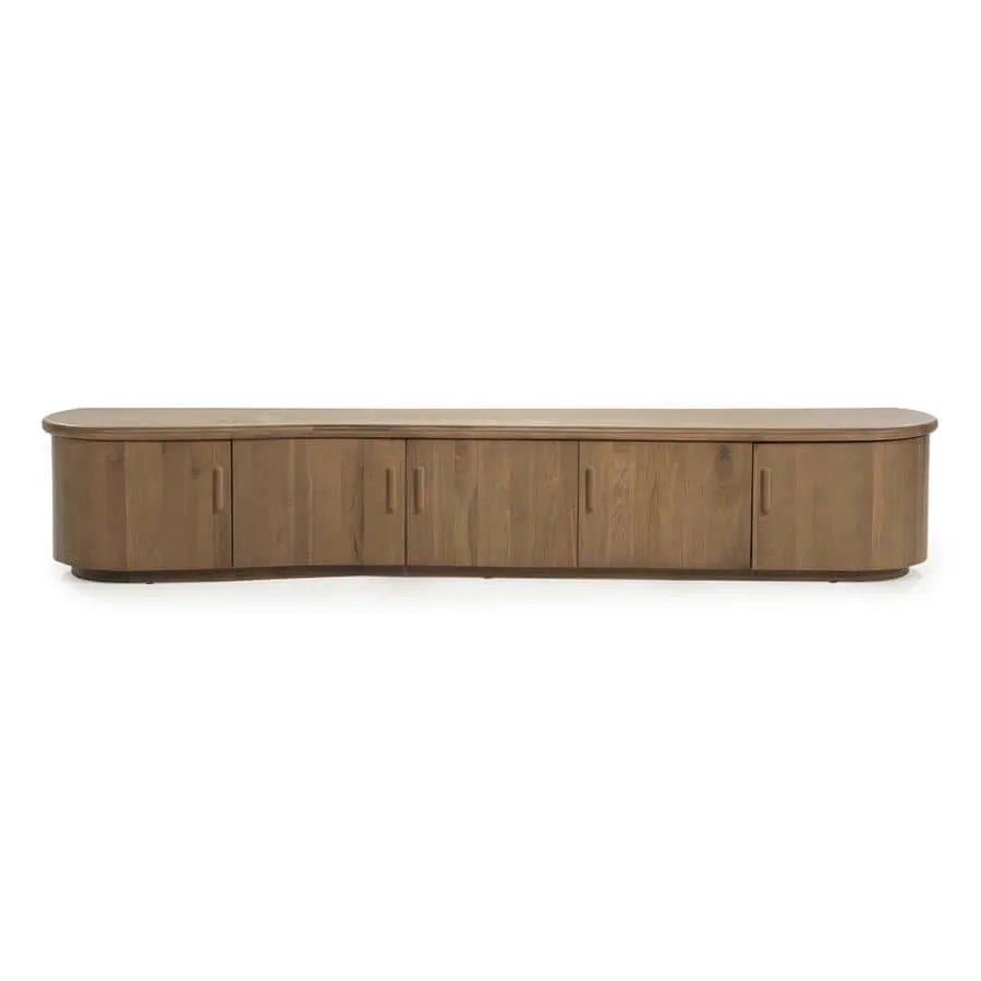 TV unit Josh 240 cm - brown - Eleonora