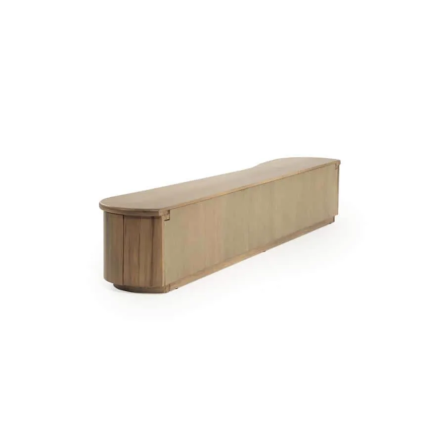 TV unit Josh 240 cm - brown - Eleonora